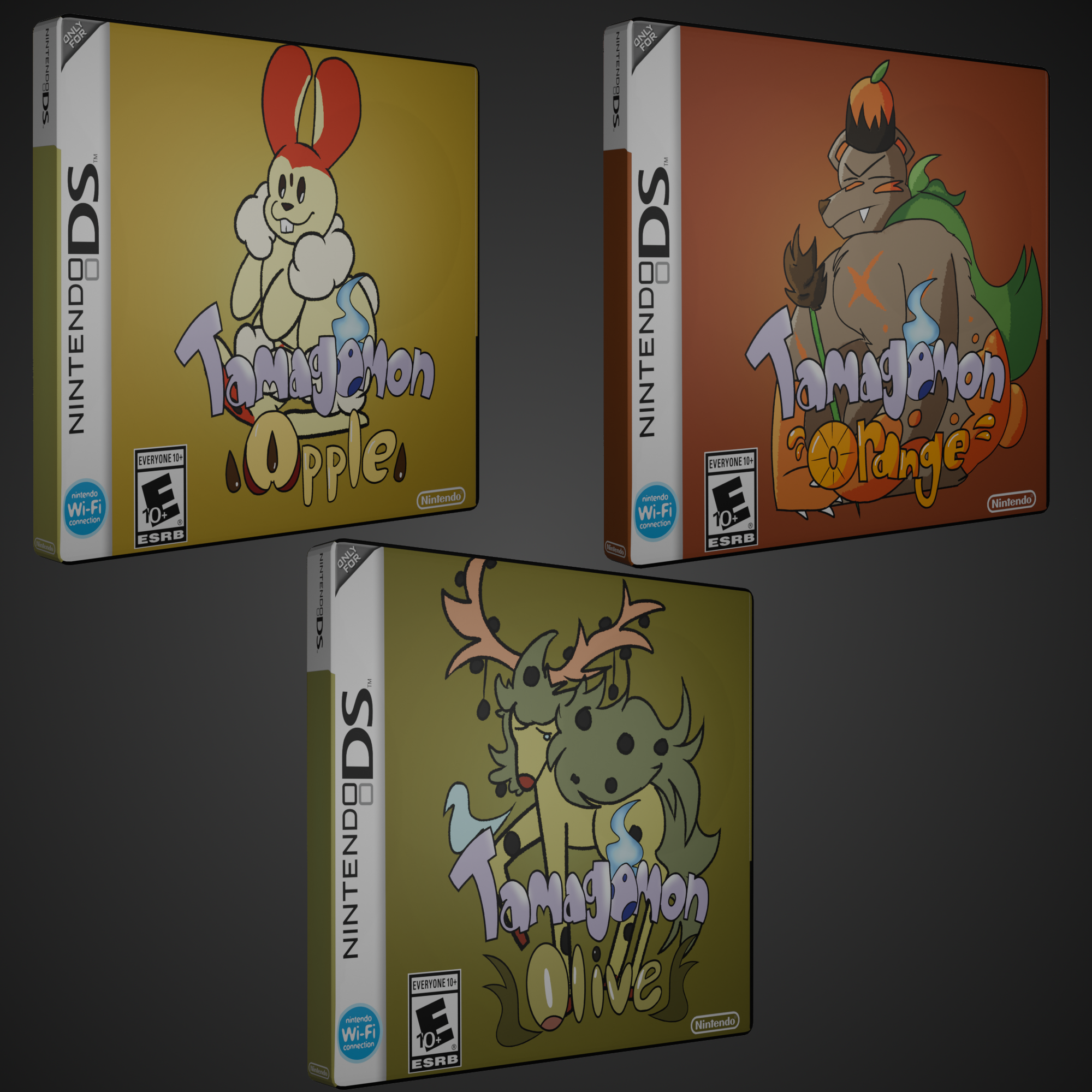 Tamagomon Product Mockups