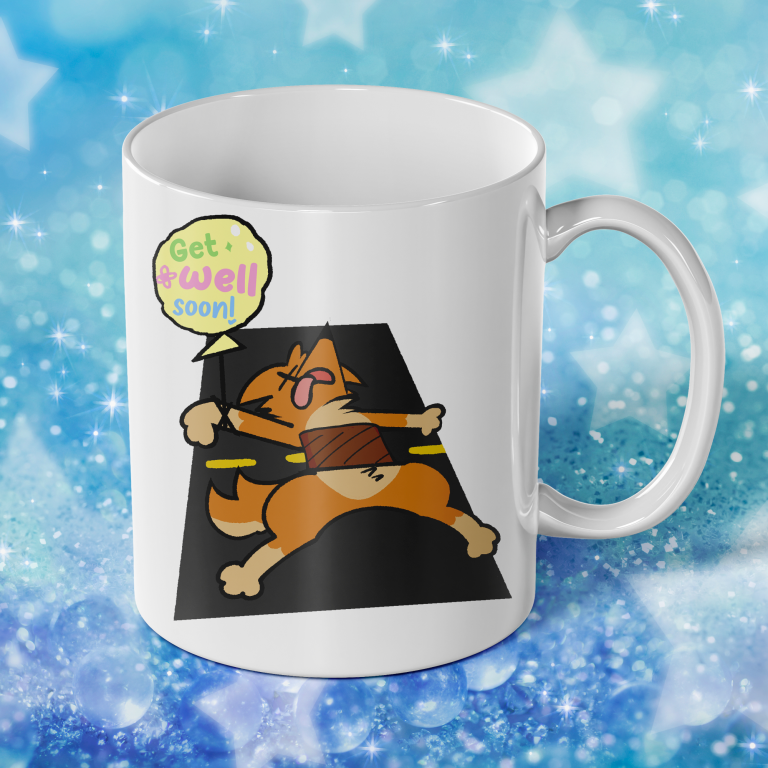 Get Well Soon Fox Mug