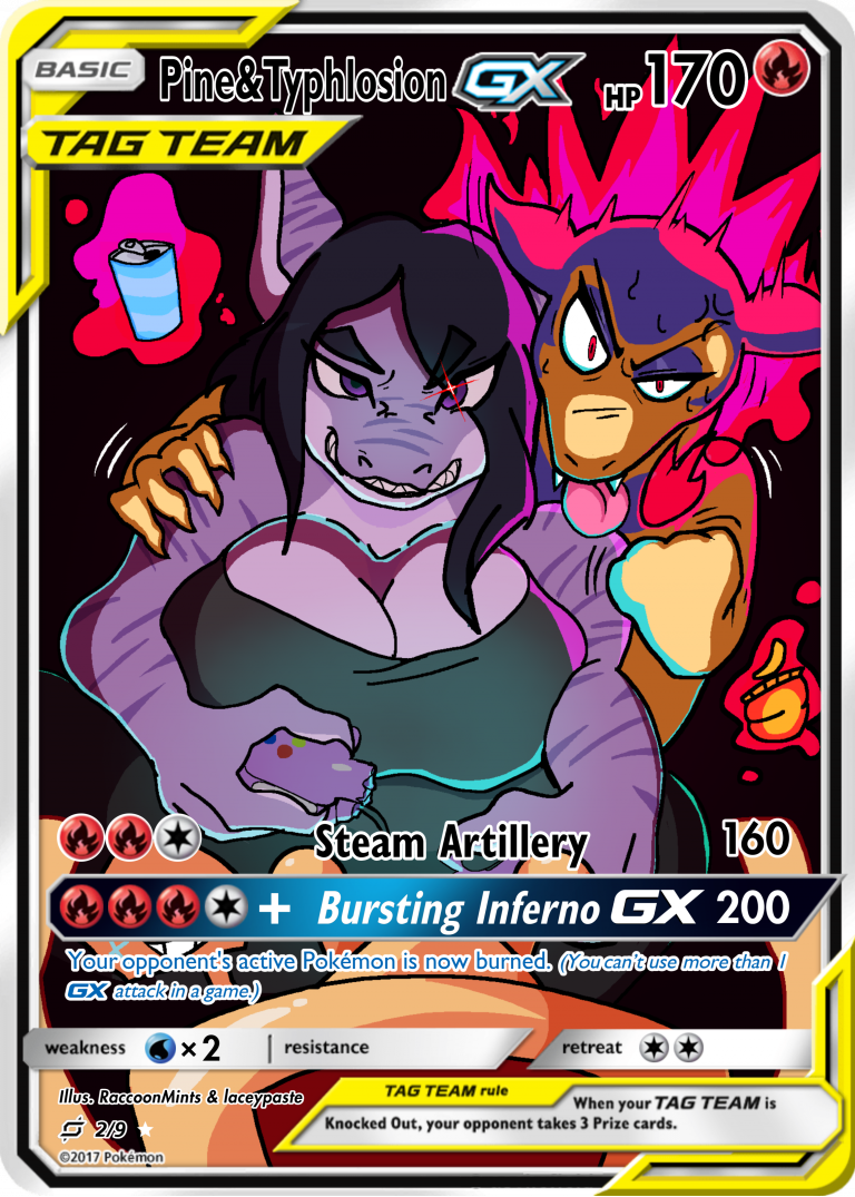 Pine and Typhlosion